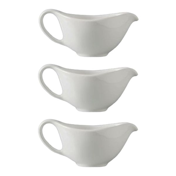 3 Piece Gravy Boat 150ml Essentials Conti