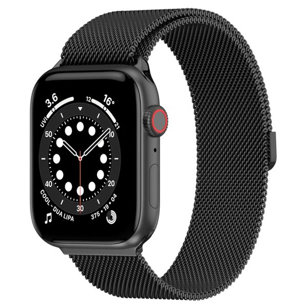 Switcheasy Mesh Stainless Steel Strap For Apple Watch (38/40/41mm) Black