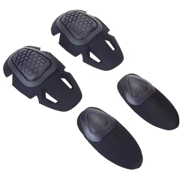 Motorcycle Jacket Shoulder &amp; Elbow Armor Insert Pads - Set of 4