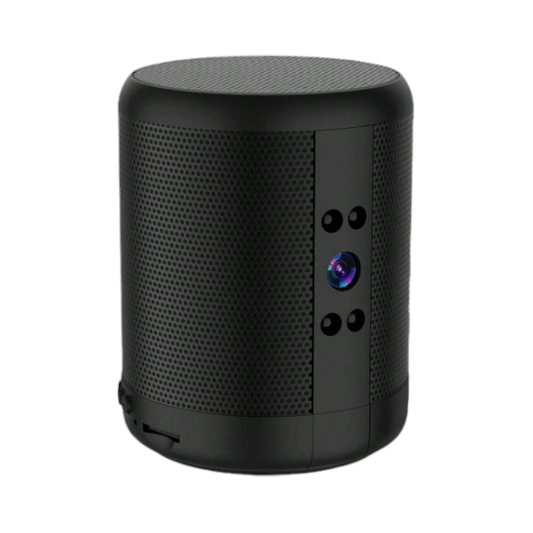 High-Definition Hidden Camera With Built In Bluetooth Speaker - Black