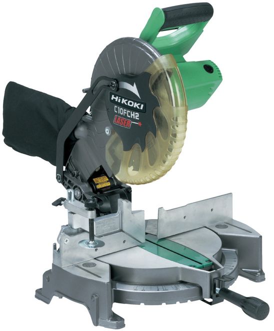 HiKOKI Compound Mitre Saw 255mm 1520W Laser Guide Shop Today