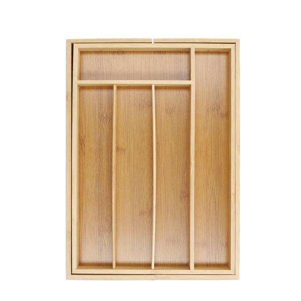 Copco Bamboo Expandable Cutlery Tray
