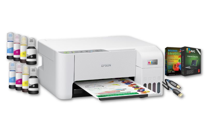 Epson L3256 Bundle ( Ideal for office,school &amp; home) 3-in-1-WiFi ( Bundle )