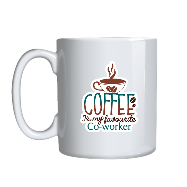 Favourite Coffee Lover Mugs Trendy Graphic Cup Design Birthday Present 033