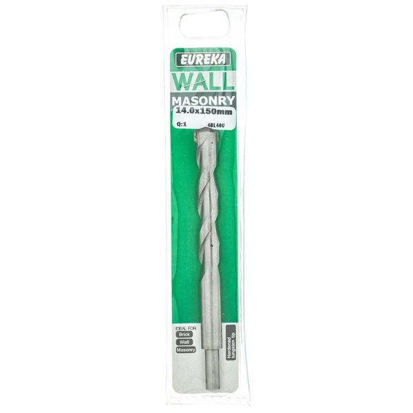 EUREKA DRILL BITS Masonry 14 x 150mm Q:1 for Masonry 4BL40U