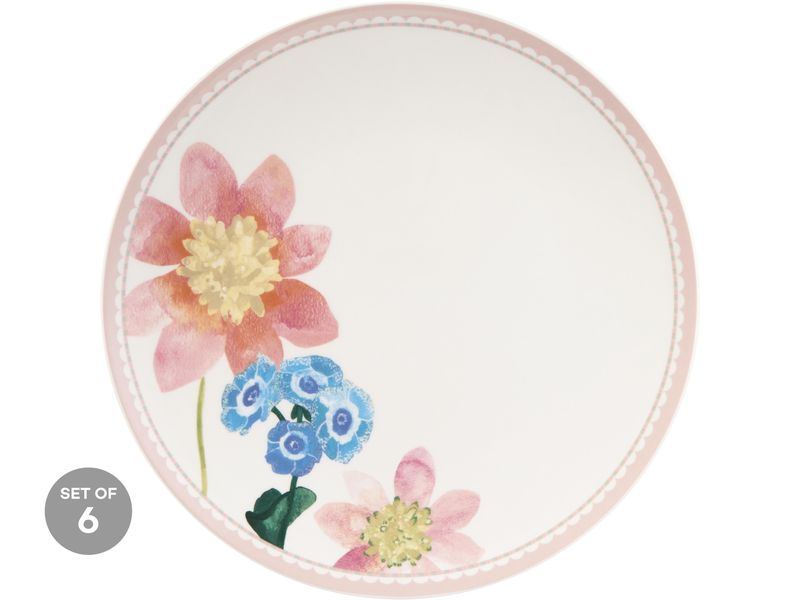 Maxwell and Williams Primula - Dinner Plate 27cm - Set of 6