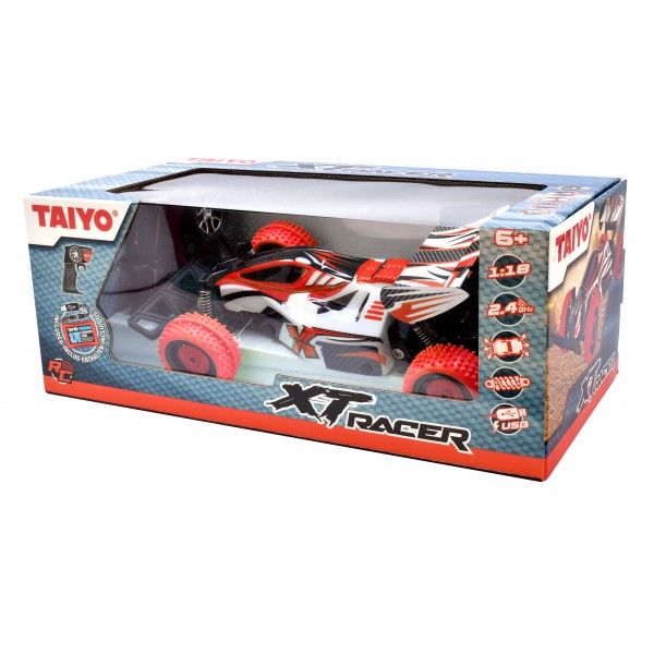 Taiyo Radio Control 1:18 XT Racer Red Vehicle