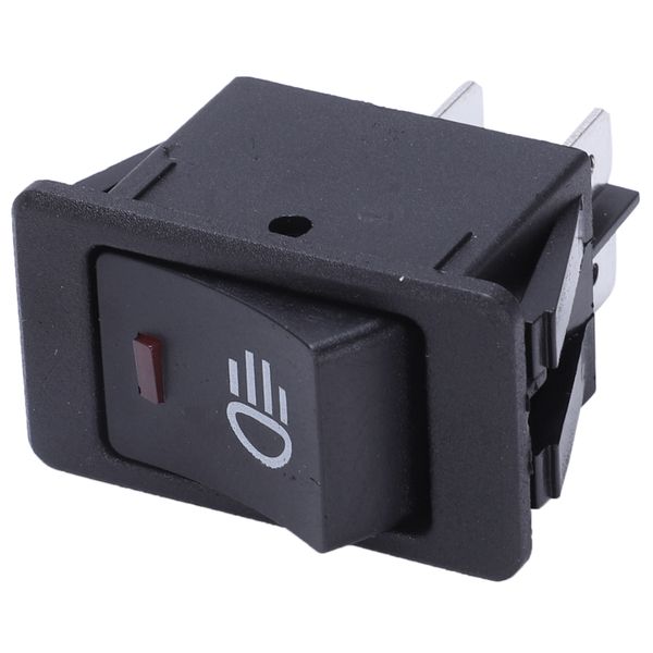 12V 35A Vehicle Car Boat Fog Light LED Rocker Switch Red