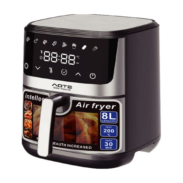AOTE 8L Digital Air Fryer with Visible Window and Electronic Touch Screen