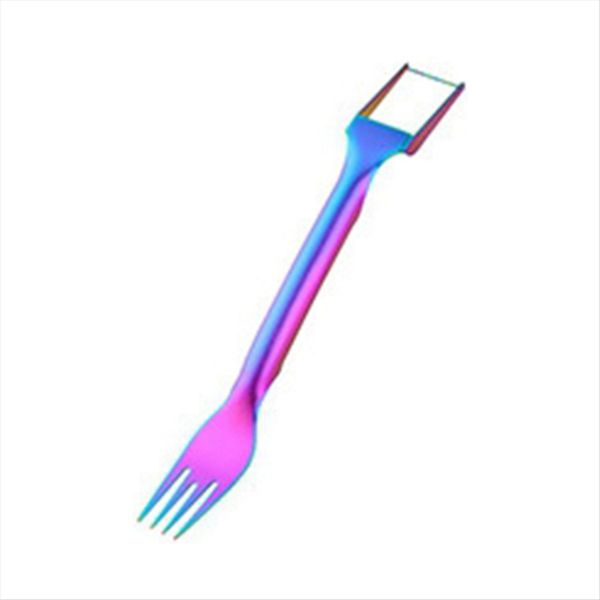 2-In-1 Stainless Steel Fruit Cutter, Dual Head Watermelon Cutter Slicer Too