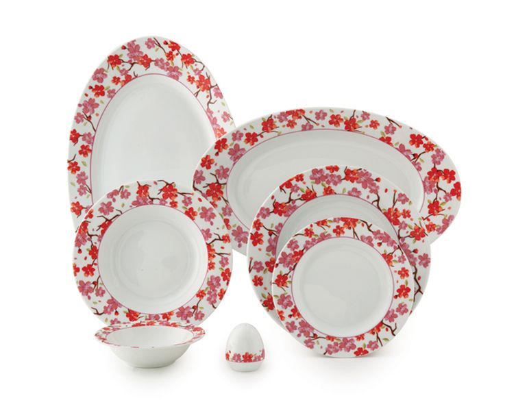 Zarin Home Porcelain – Tokyo – Italia F series - 28 Piece