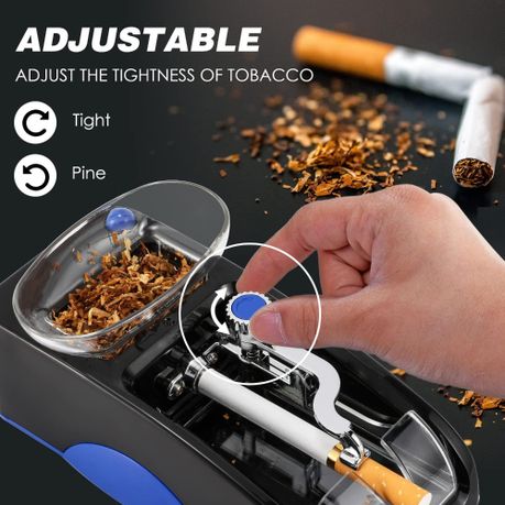 automatic cigarette rolling machine south africa Automatic Cigarette Rolling Machine Electric LED Intelligent Sensing Tobacco Injector Vdniduir Electric Cigarette Rolling Machine,Cigarette