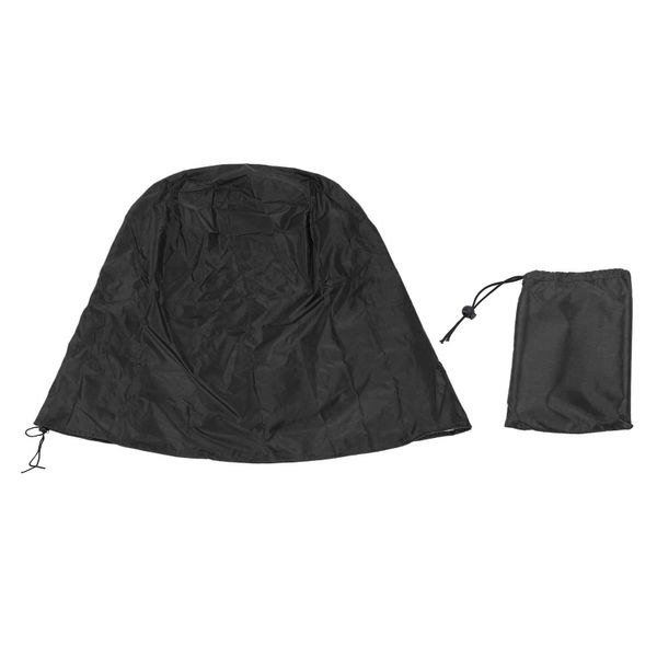 Grey 420D Oxford Fountain Cover Water Resistant Drawstring