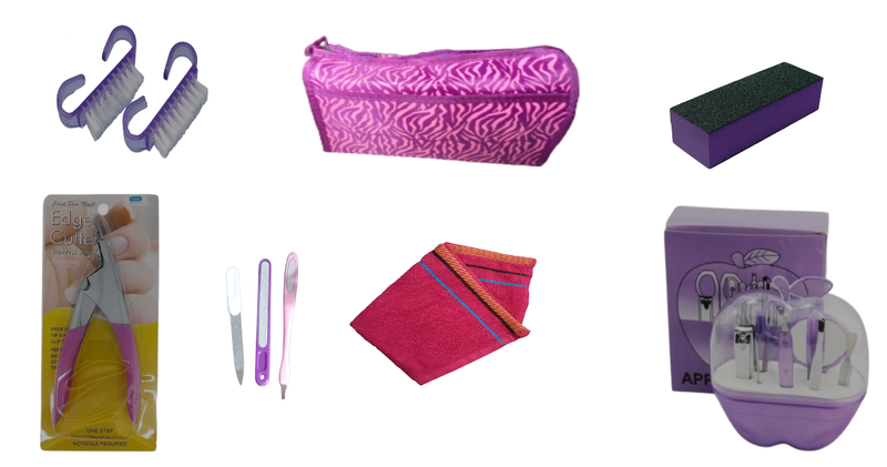 Nailcare Accessories- 17 Piece Combo / Giftset