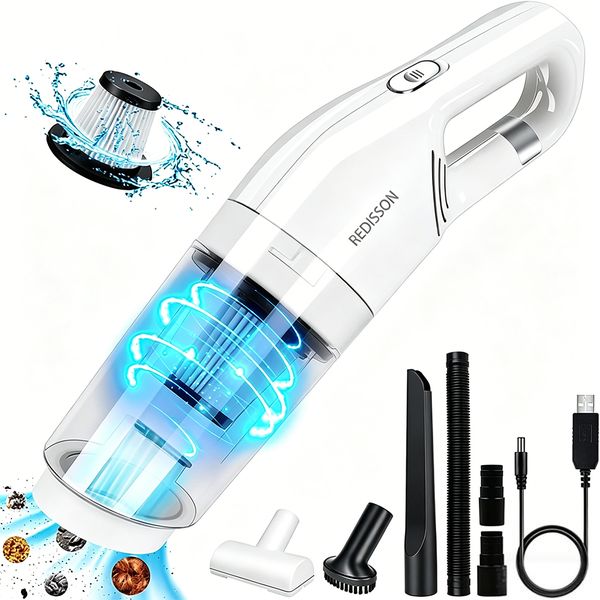 Redisson 400W Upright Stick Vacuum Cleaner Wireless Washable Filte