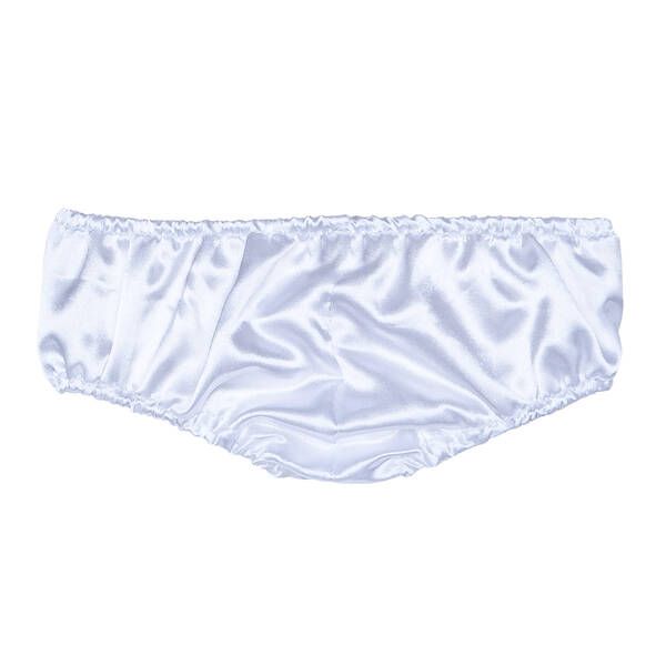 Build-A-Bear White Satin Panty