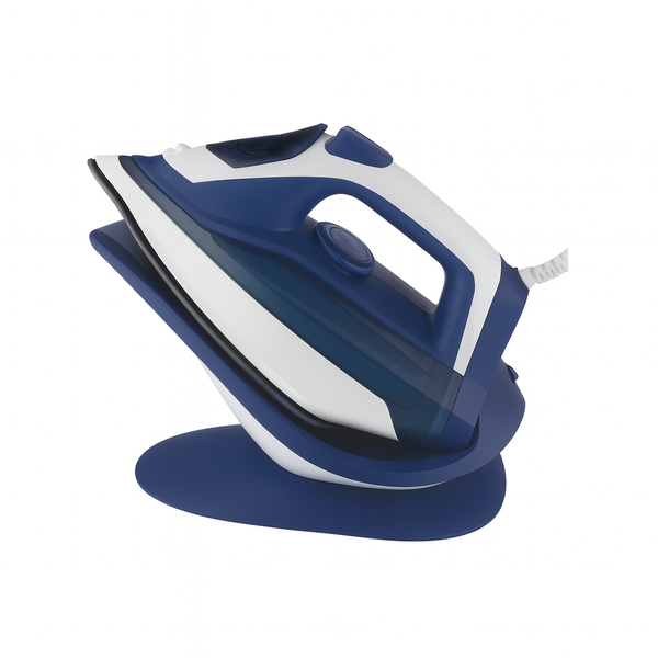 Powerful Steam Iron - 2400W White Iron for Clothes