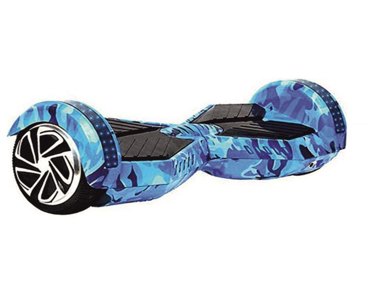 Smart Self Balance Hoverboard With Bluetooth &amp; Remote 8''Inch - Camo Split Electric