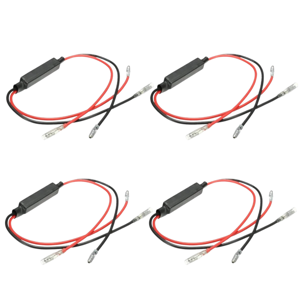 KR Resistors For Motorcycle Indicators - 4 Pack