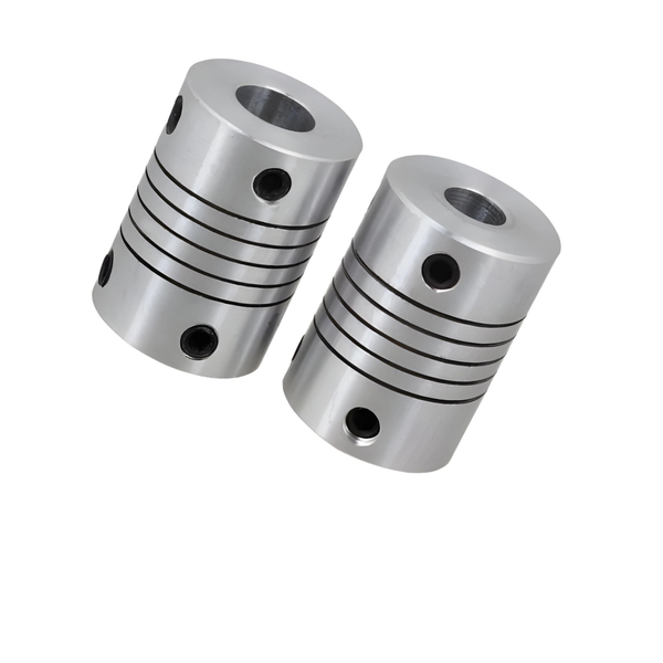HKD Motor Shaft Flexible Coupler 6x6mm 25mm Aluminium Alloy Connector
