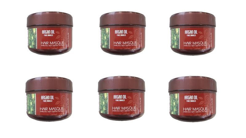 Argan Oil Keratin Hair Masque 200ml - 6 Pack