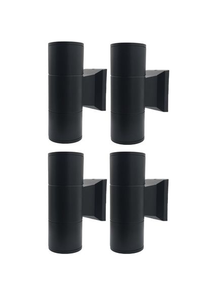 Die-cast aluminum Outdoor 2 Light Wall Light Fixture 4pcs-MRUL