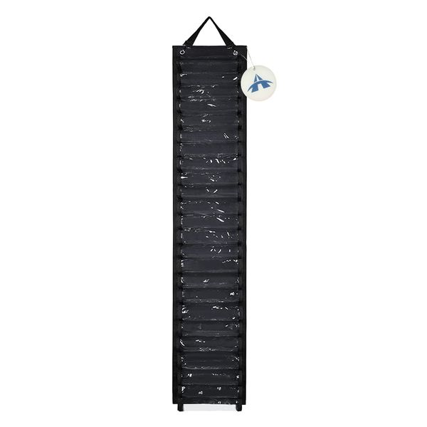 24 Compartments Craft Vinyl Roll Holder Hanging Storage Organizer