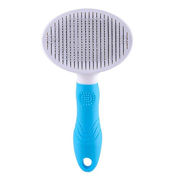 Self-Cleaning Slicker Brush- for Cats &amp; Dogs, Dual-Sided,Grooming &amp; Massage