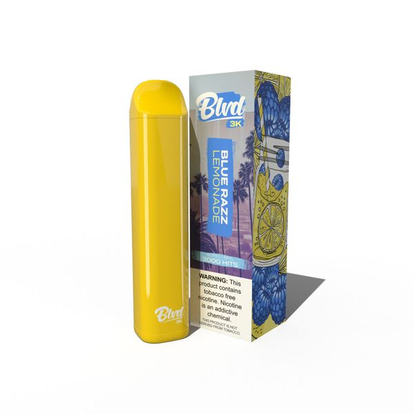 BLVD 3K Disposable Vape 8ml -3000 Puffs Blue Raz Lemonade
