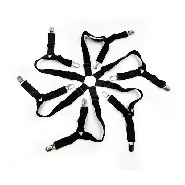 Non-Slip, Adjustable, Elastic, Elastic Bedspread, Multi-Grip Clip-12 Clip