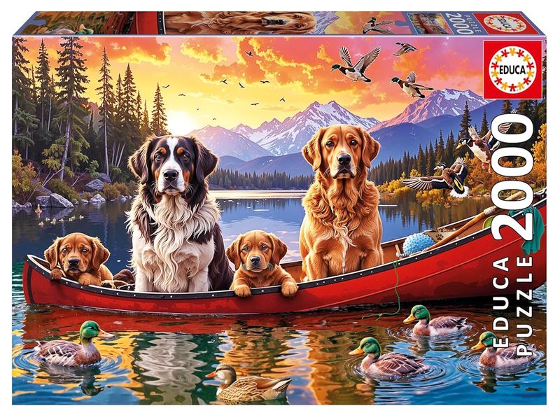 Educa Sunday With The Kids Puzzle - (1x2000 Piece)