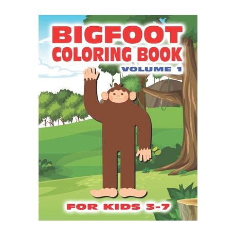 coloring pages bigfoot