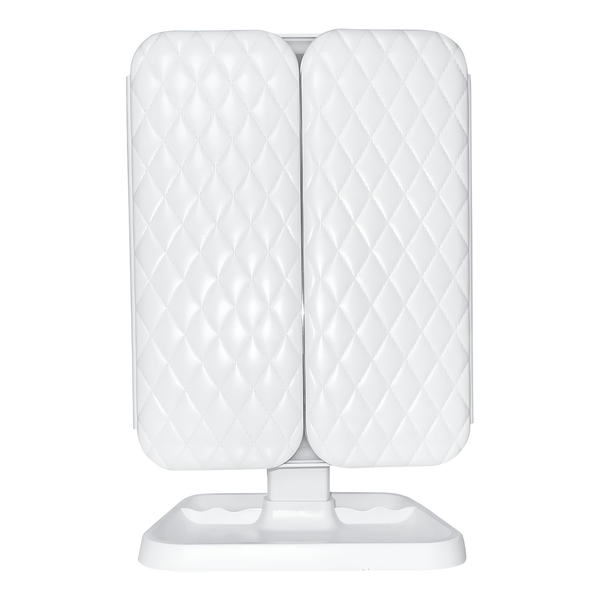 Portable LED Lighted Adjustable Angle Removable Cosmetic Mirror