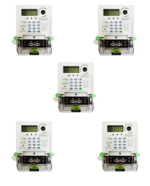 5 Pack - Citiq Prepaid Single Phase Electricity Sub-Meter CL710K16