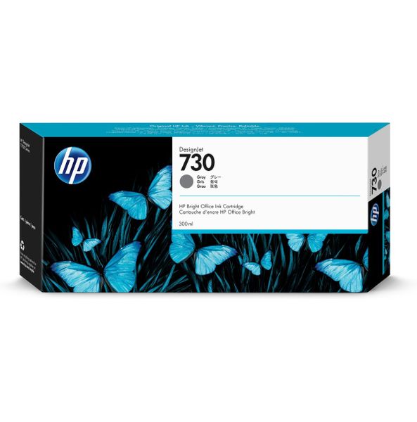 Hp 730 130ml Grey Inkjet Cartridge