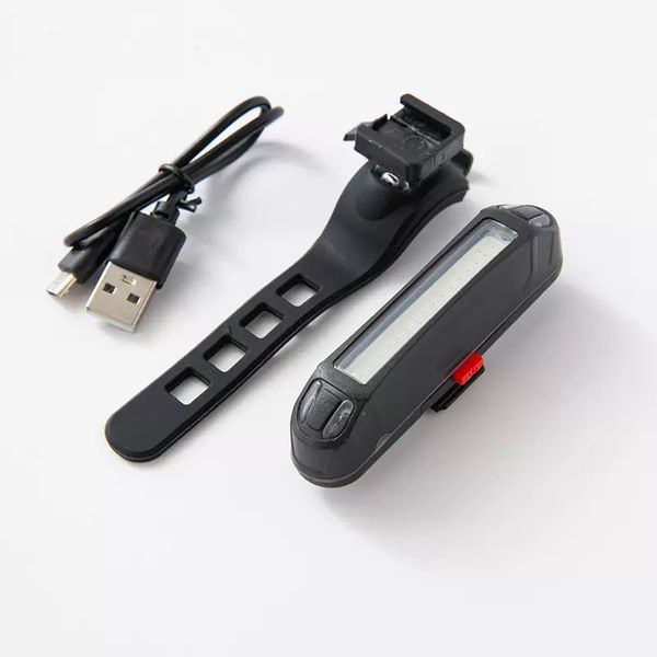 Bike Tail Light Red USB Rechargeable Waterproof Super Bright