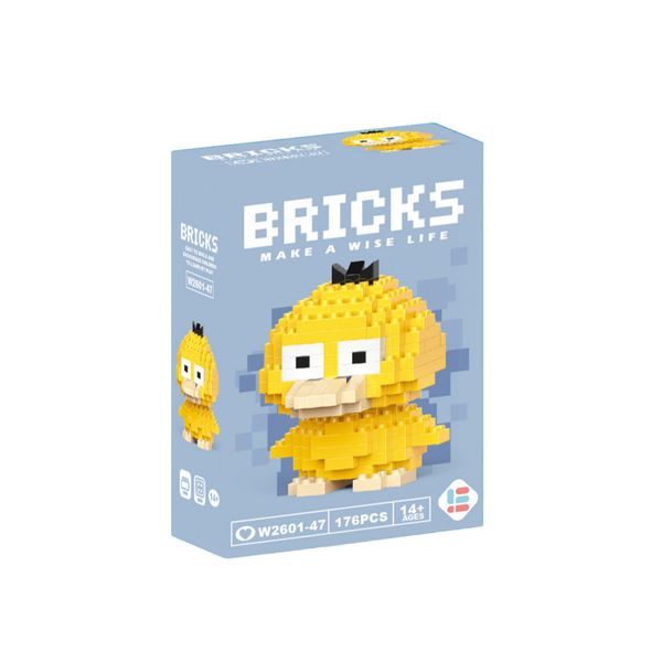 Bricks - Mini Figure Warner Bros Tom &amp; Jerry Quacker Duck Building Blocks