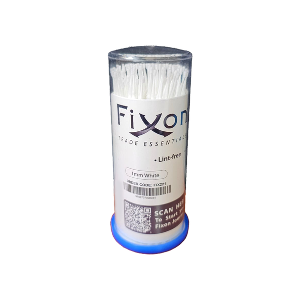 Fixon 1mm White Touch Up Tips in a Dispenser 100pc