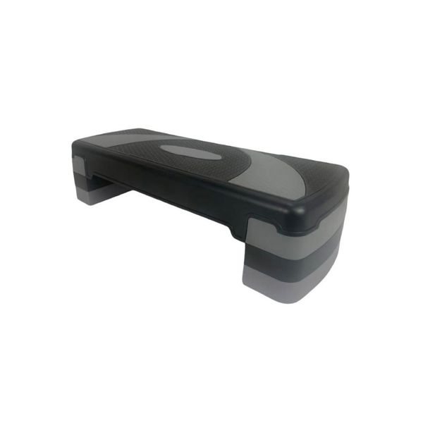 Fitness Step Board - Large Triple Height Adjustable Aerobic Step Platform