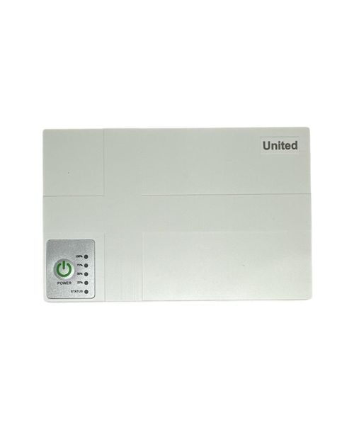 United 10400 mAh White Mini Portable DC UPS-DC1018P