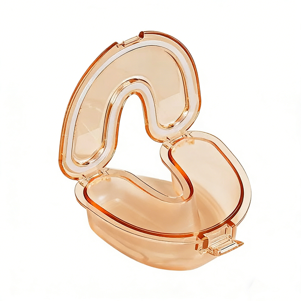 U-Shaped Storage Box for Dentures And Retainers