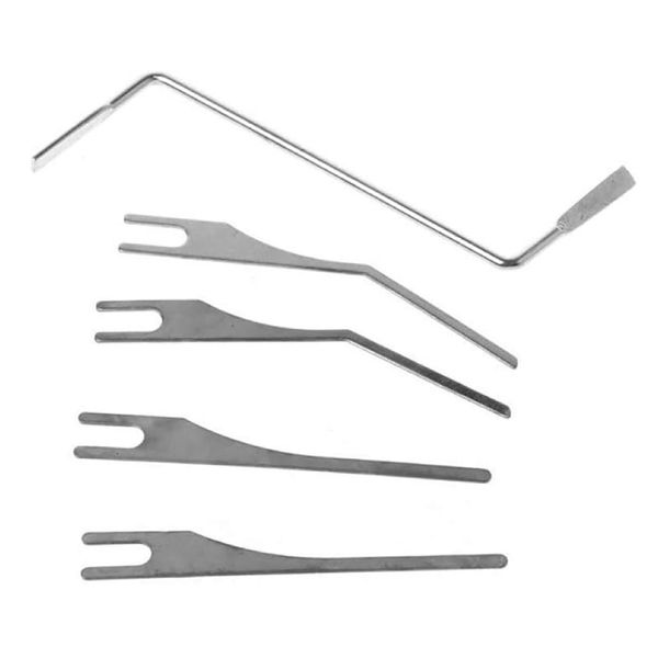 Tool DIY Lock Pick Gun Accessory Picking Tools Set of 5