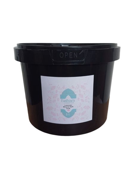 5L Bishara Cosmetics Lavender Mineral Bath Soak