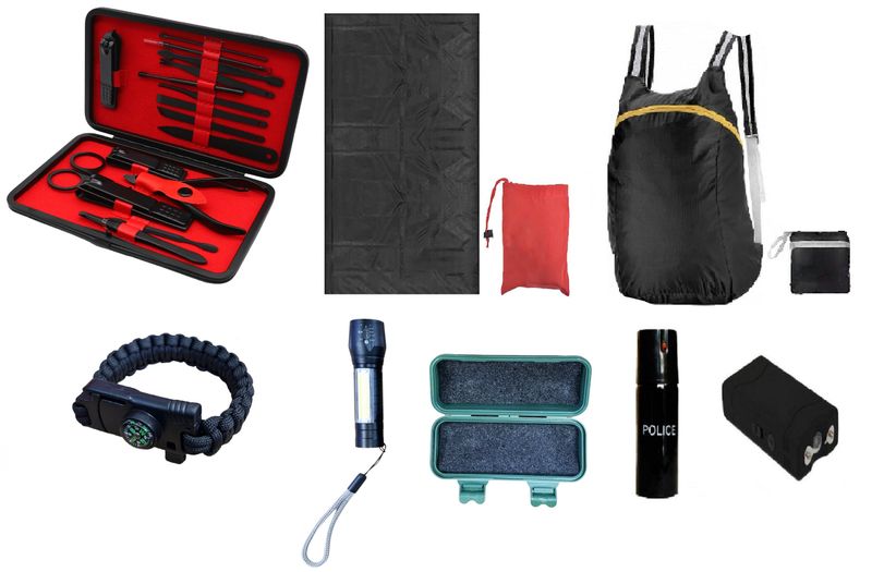 Essential Camping and Hiking Protection Kit 20 Piece
