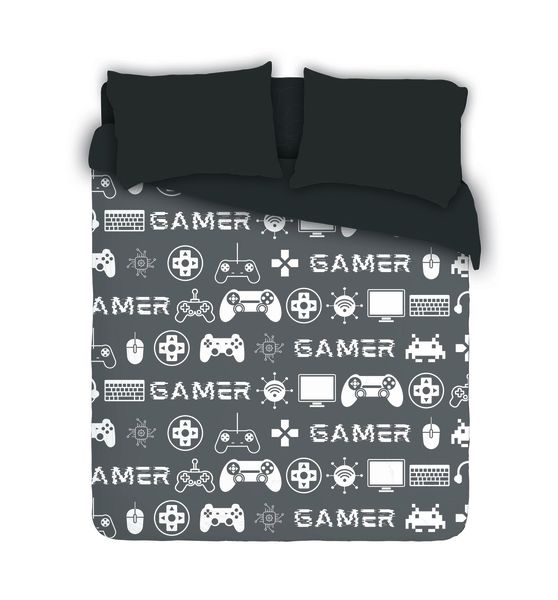 Imaginate Decor - GAMER Duvet Cover Set + 2 plain pillow cases
