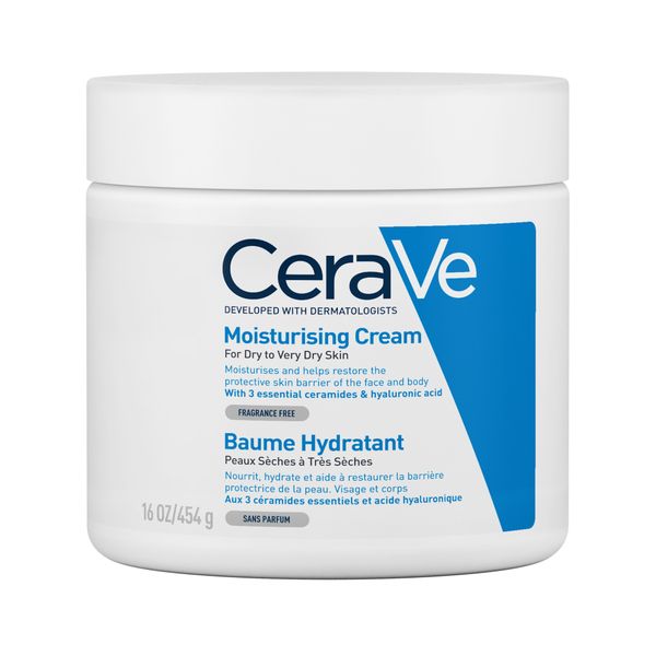 CeraVe Moisturising Cream for Dry to Very Dry Skin 454g