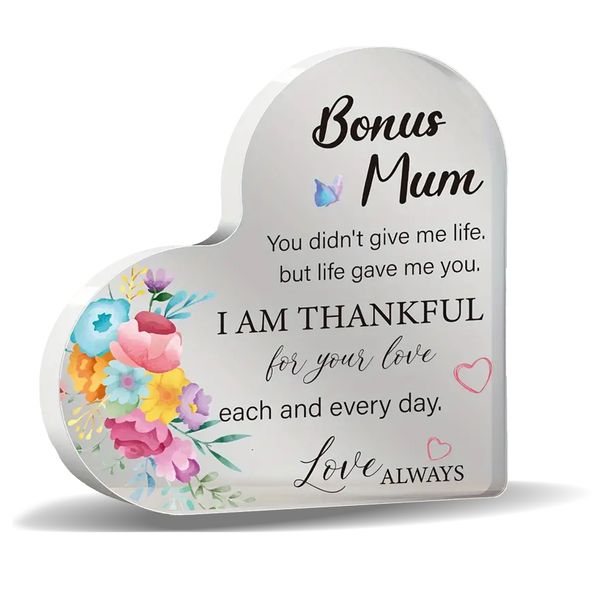 Kabukis Heart-Shaped Bonus Mum Gift- A Meaningful Gift with Floral Charm