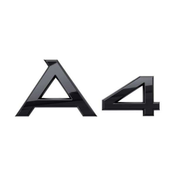 SH-AD-A4, High Quality ABS AudI A1 Trunk Badges