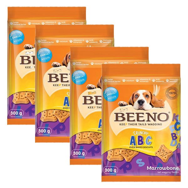 Beeno Crunchy Small Biscuits Marrowbone Flavour 4 X 300g Buy Online 