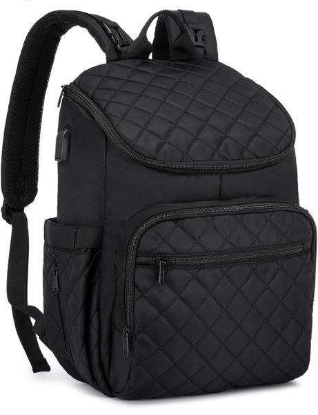 Light Weight-Mommy Baby Bag-Easy To Carry-Multiple Pockets-New Baby-Black
